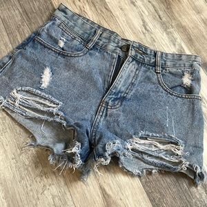 Jean shorts